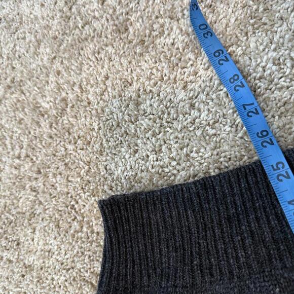 Vintage Jantzen Men Gray Knitted Sweater Vest V-Neck - Picture 5 of 5